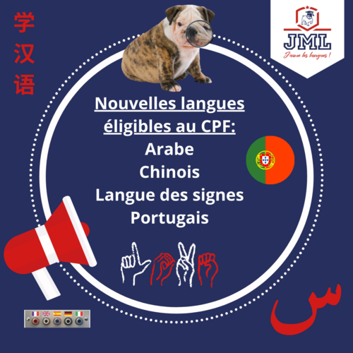 Nouvelles langues éligibles CPF