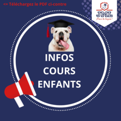 INFOS ET INSCRIPTIONS COURS ENFANTS ADOS ETUDIANTS 25/26