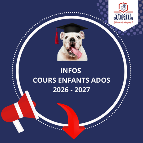 COURS ENFANT ET ADOS 2026 2027
